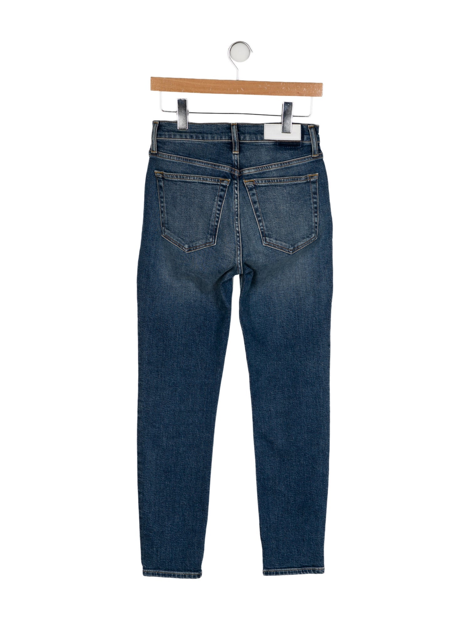RE/DONE Mid-Rise Skinny Leg Jeans