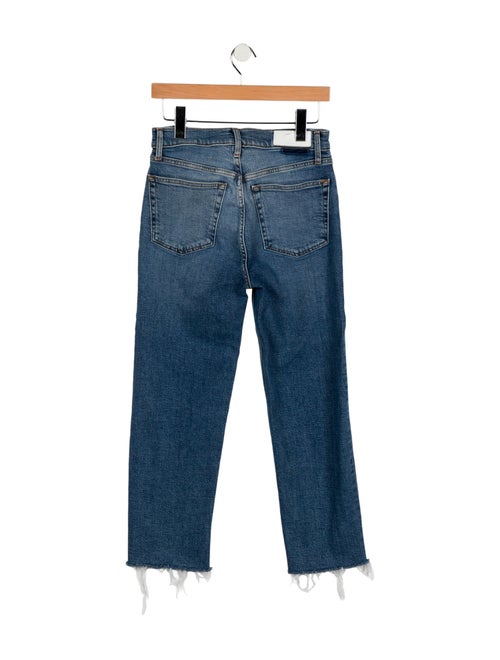 RE/DONE Mid-Rise Straight Leg Jeans