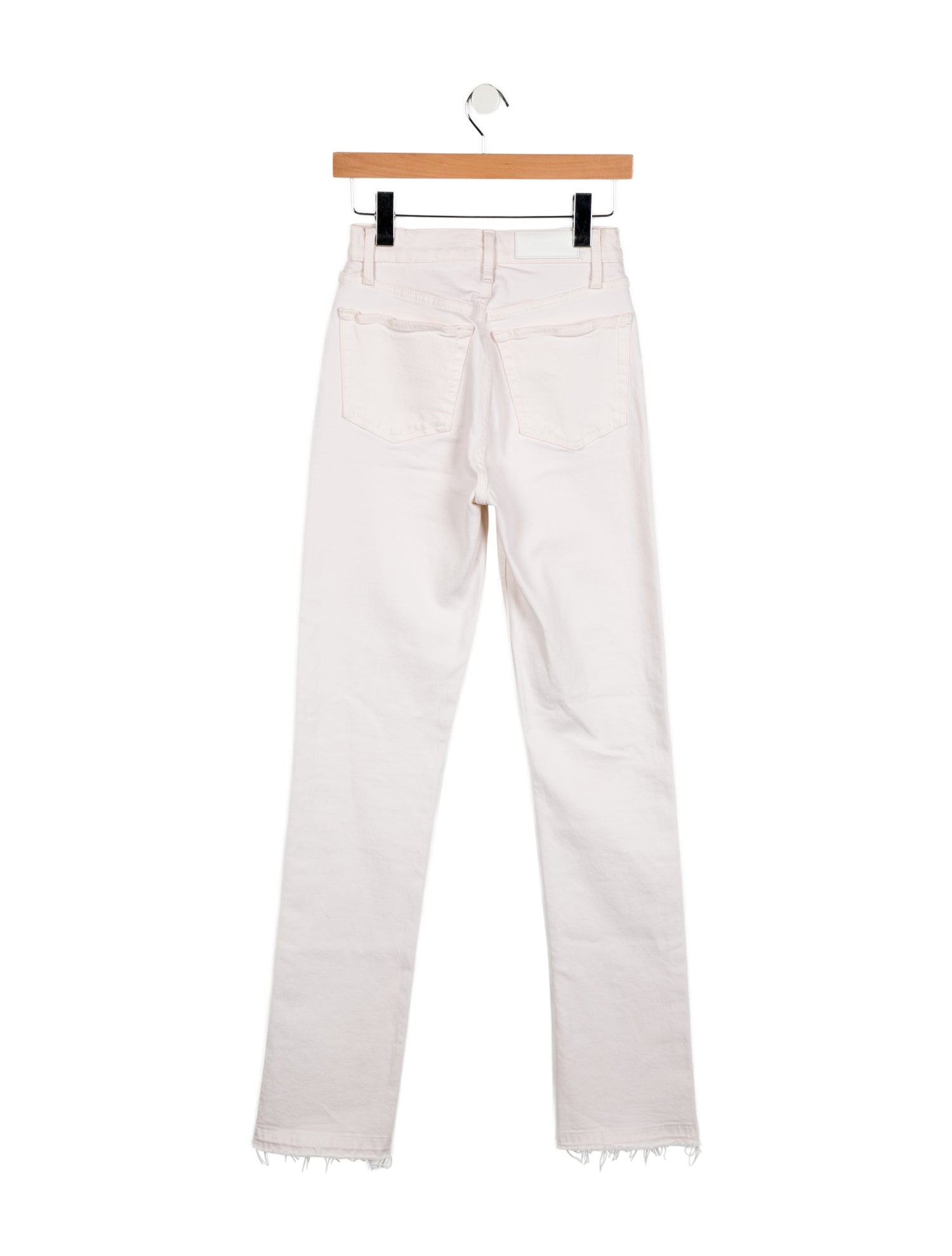 RE/DONE High-Rise Straight Leg Jeans