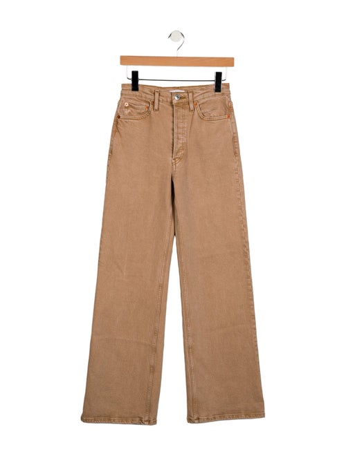 RE/DONE High-Rise Wide Leg Jeans