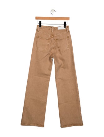 RE/DONE High-Rise Wide Leg Jeans