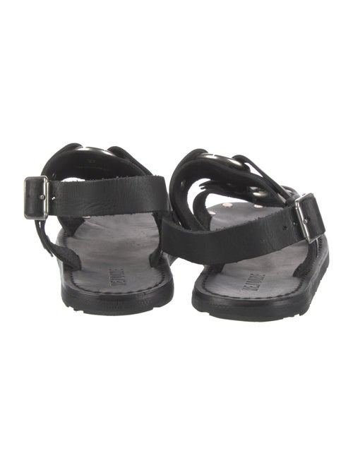 RE/DONE Leather Studded Accents Gladiator Sandals