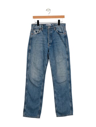 RE/DONE High-Rise Wide Leg Jeans