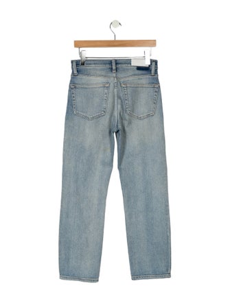 RE/DONE Mid-Rise Straight Leg Jeans