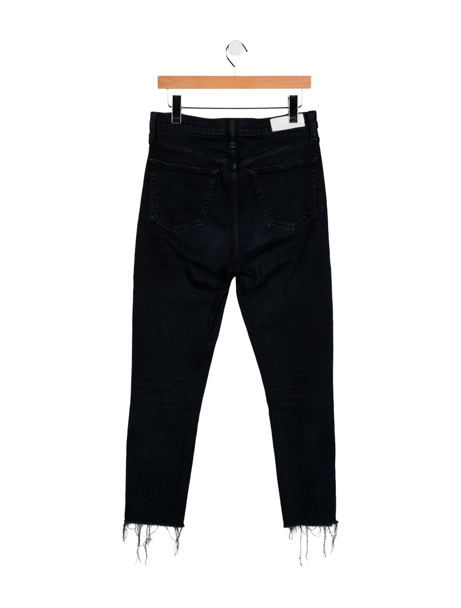 RE/DONE High-Rise Straight Leg Jeans