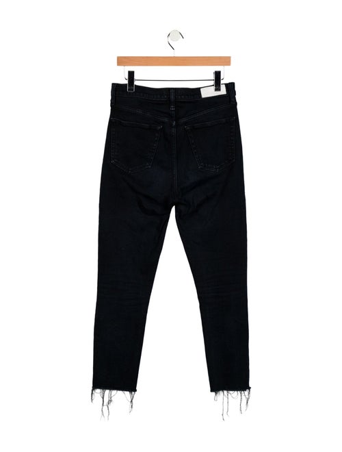 RE/DONE High-Rise Straight Leg Jeans