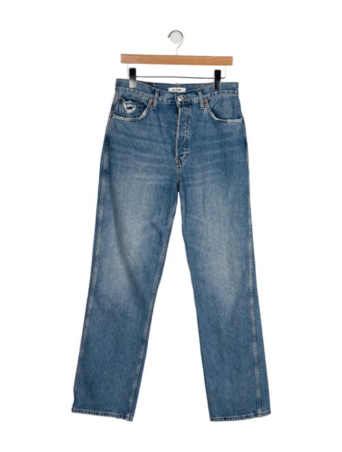 RE/DONE High-Rise Wide Leg Jeans