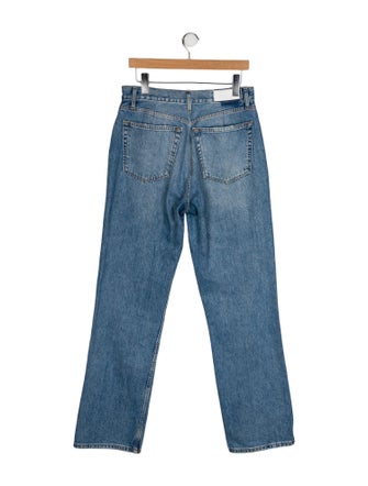 RE/DONE High-Rise Wide Leg Jeans