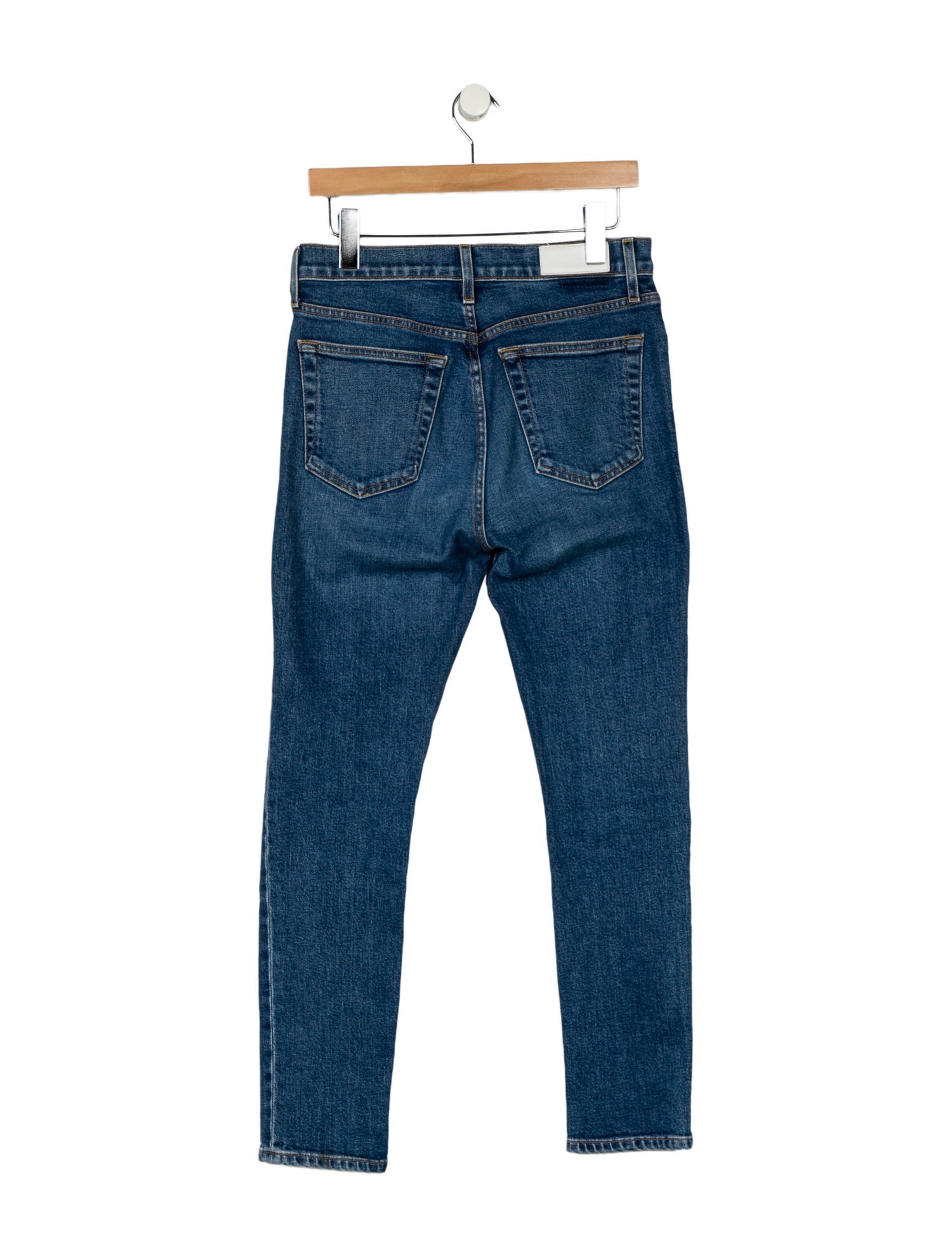 RE/DONE Mid-Rise Skinny Leg Jeans