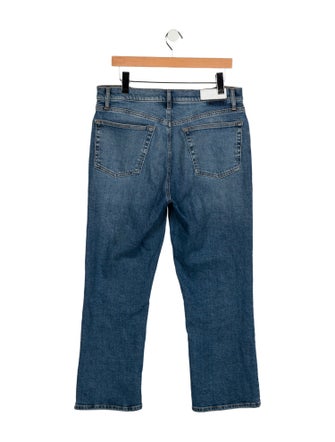 RE/DONE Mid-Rise Straight Leg Jeans
