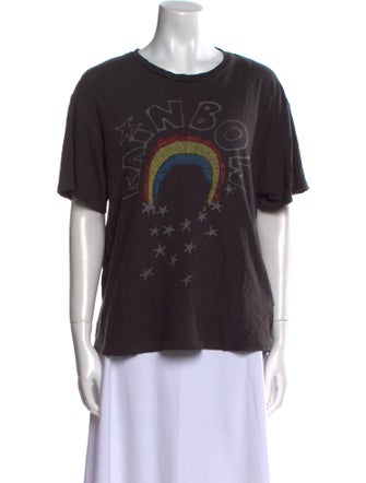 RE/DONE Graphic Print Crew Neck T-Shirt