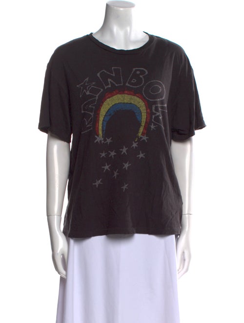 RE/DONE Graphic Print Crew Neck T-Shirt