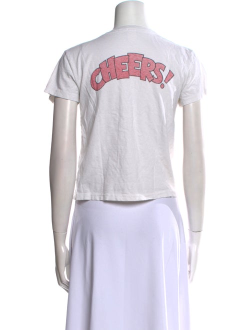 RE/DONE Graphic Print Crew Neck T-Shirt