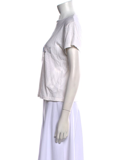 RE/DONE Graphic Print Crew Neck T-Shirt