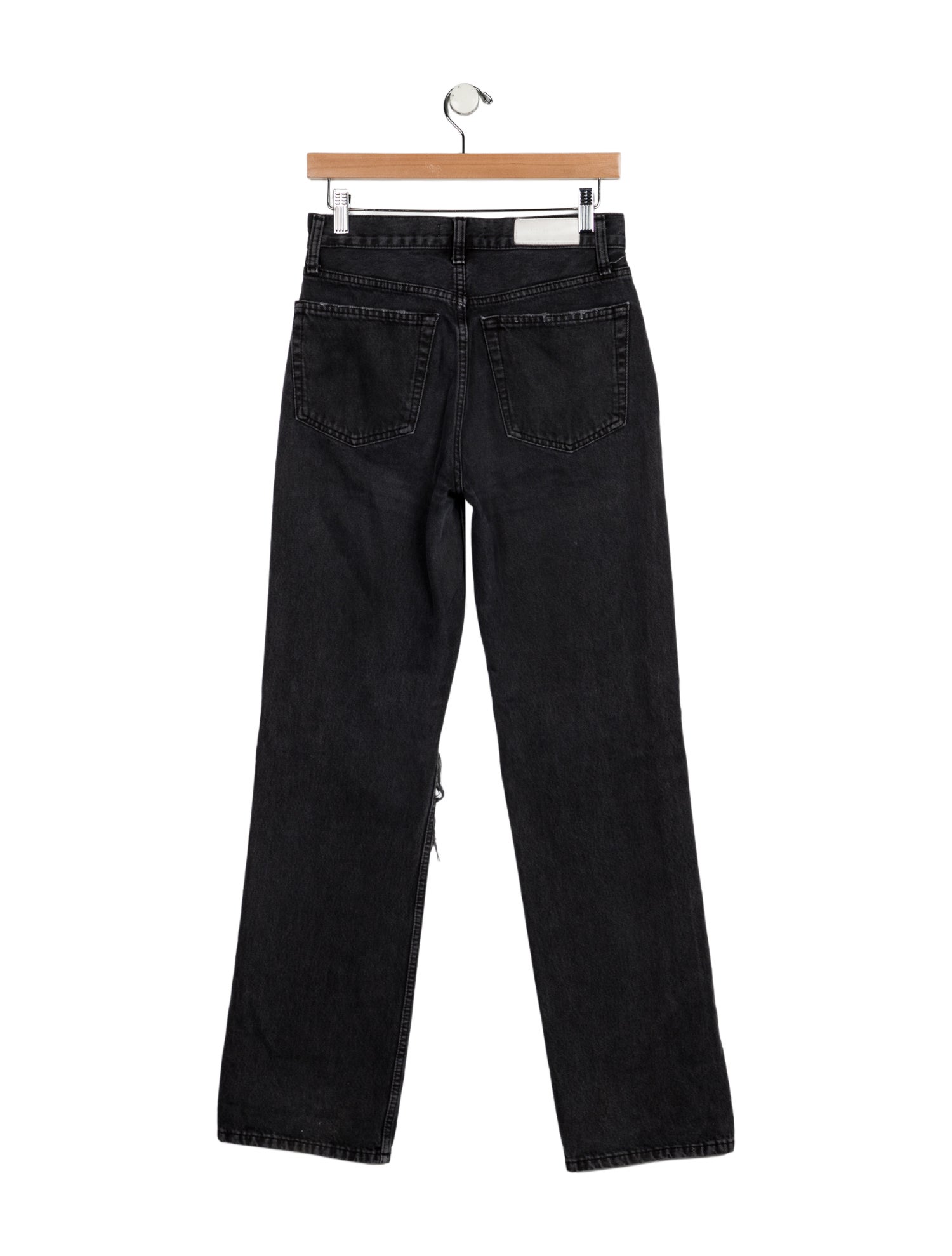 RE/DONE Mid-Rise Straight Leg Jeans