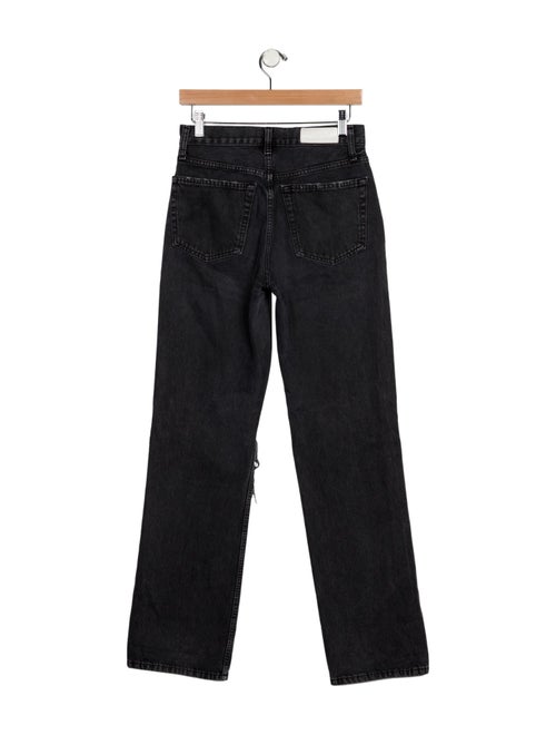RE/DONE Mid-Rise Straight Leg Jeans