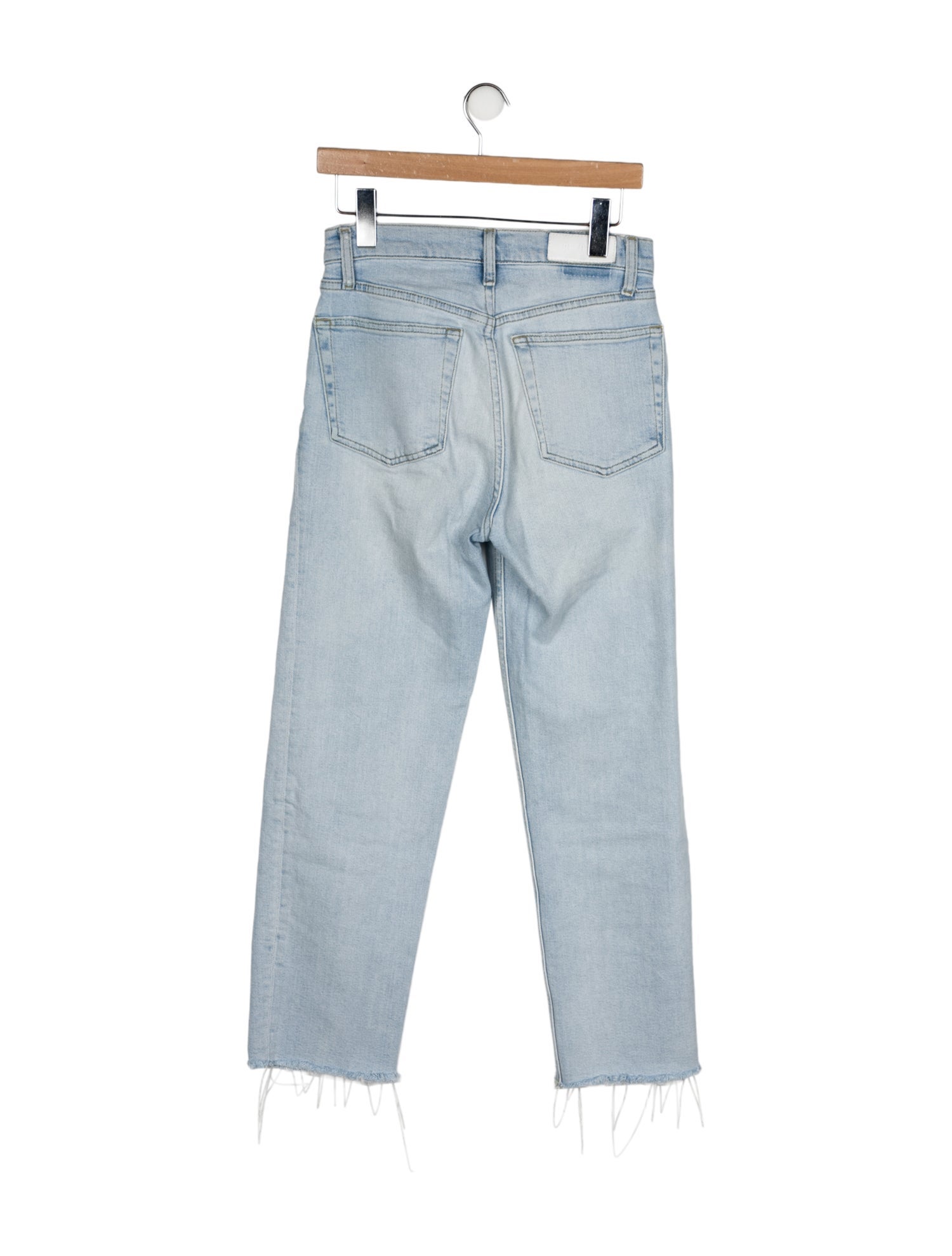 RE/DONE Mid-Rise Straight Leg Jeans