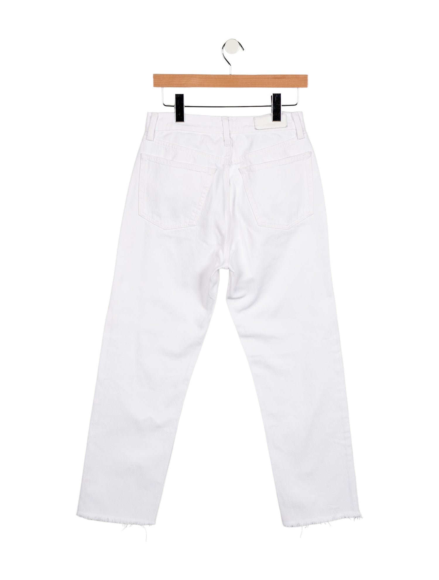 RE/DONE High-Rise Straight Leg Jeans