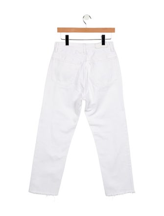 RE/DONE High-Rise Straight Leg Jeans