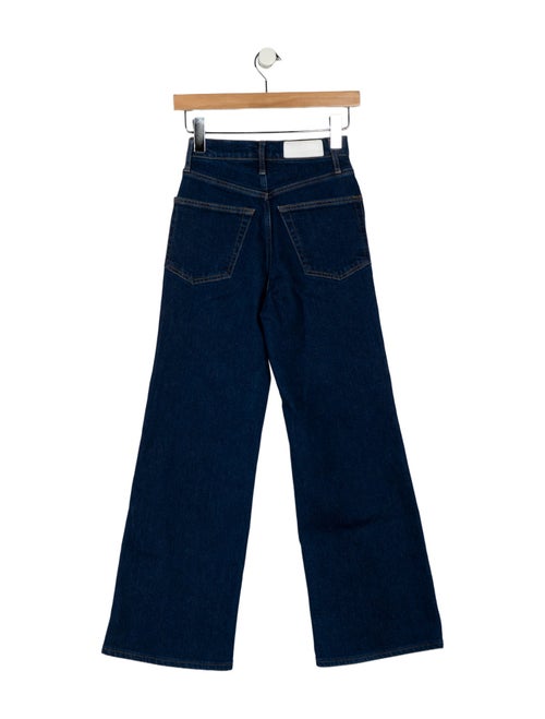 RE/DONE Mid-Rise Wide Leg Jeans