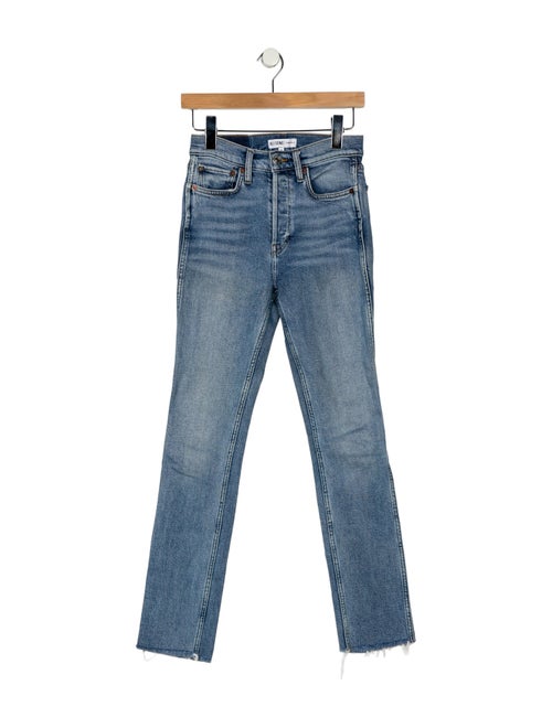 RE/DONE Mid-Rise Straight Leg Jeans