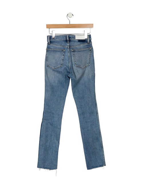 RE/DONE Mid-Rise Straight Leg Jeans
