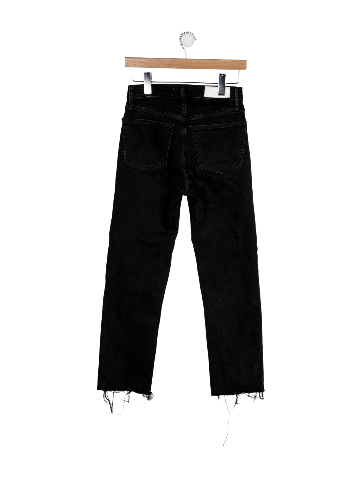 RE/DONE High-Rise Straight Leg Jeans