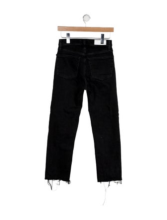 RE/DONE High-Rise Straight Leg Jeans