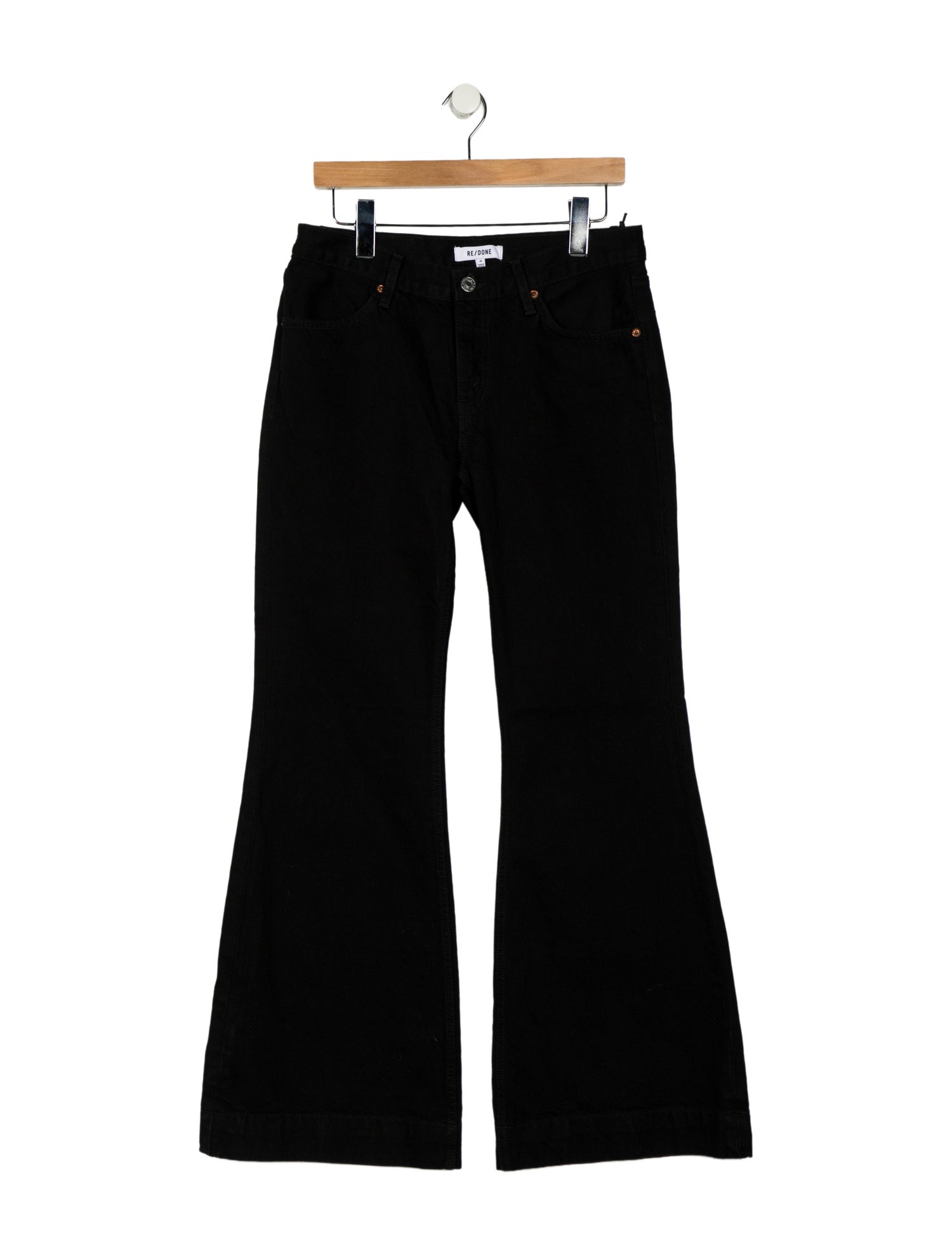 RE/DONE Mid-Rise Wide Leg Jeans w/ Tags