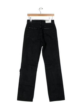 RE/DONE Mid-Rise Straight Leg Jeans
