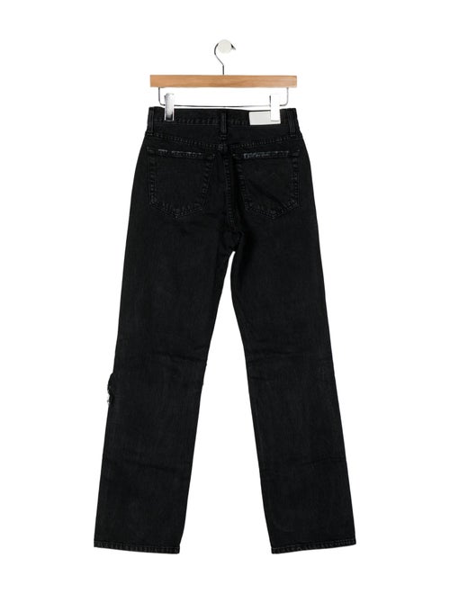 RE/DONE Mid-Rise Straight Leg Jeans