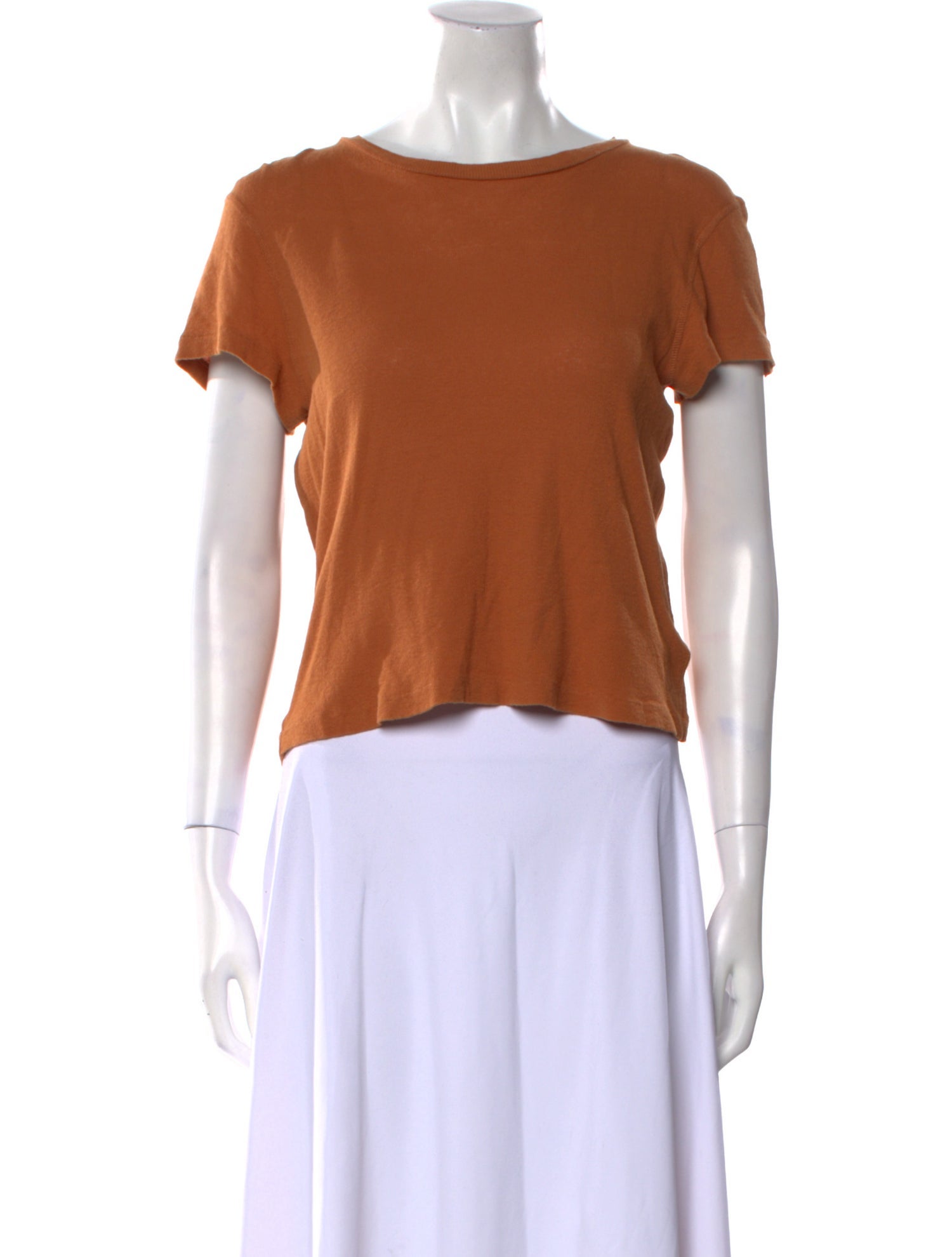 RE/DONE Scoop Neck Short Sleeve T-Shirt