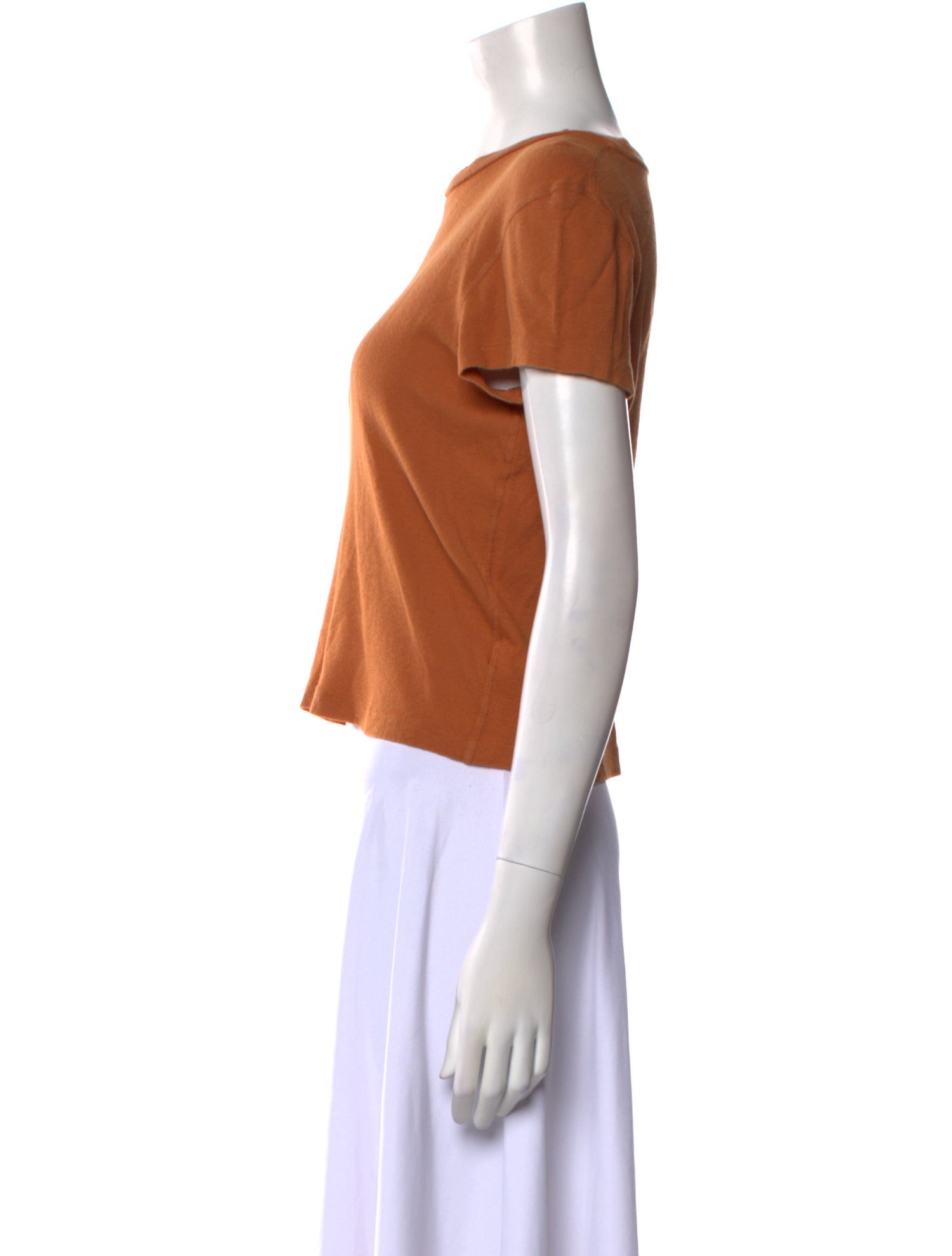 RE/DONE Scoop Neck Short Sleeve T-Shirt