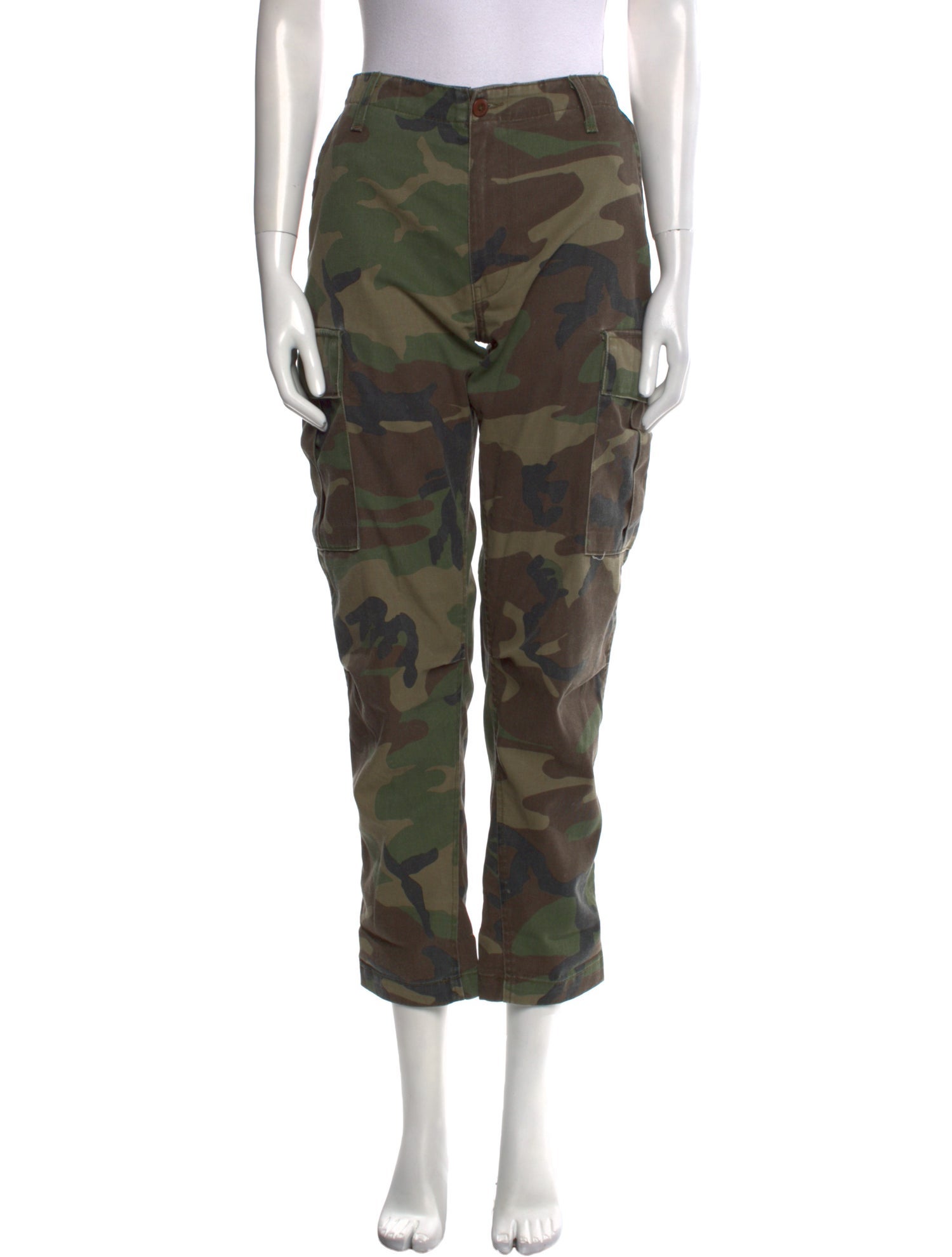 RE/DONE Printed Straight Leg Pants