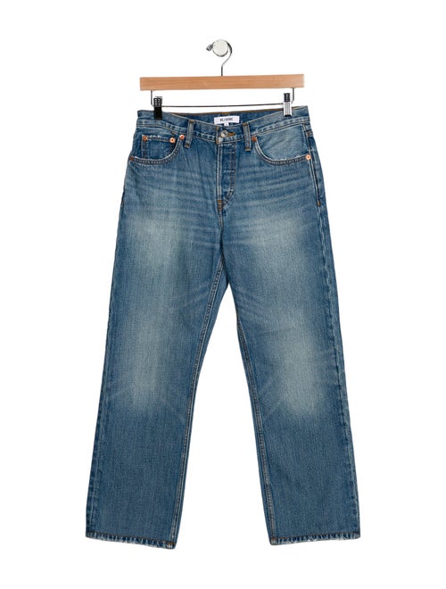 RE/DONE High-Rise Wide Leg Jeans