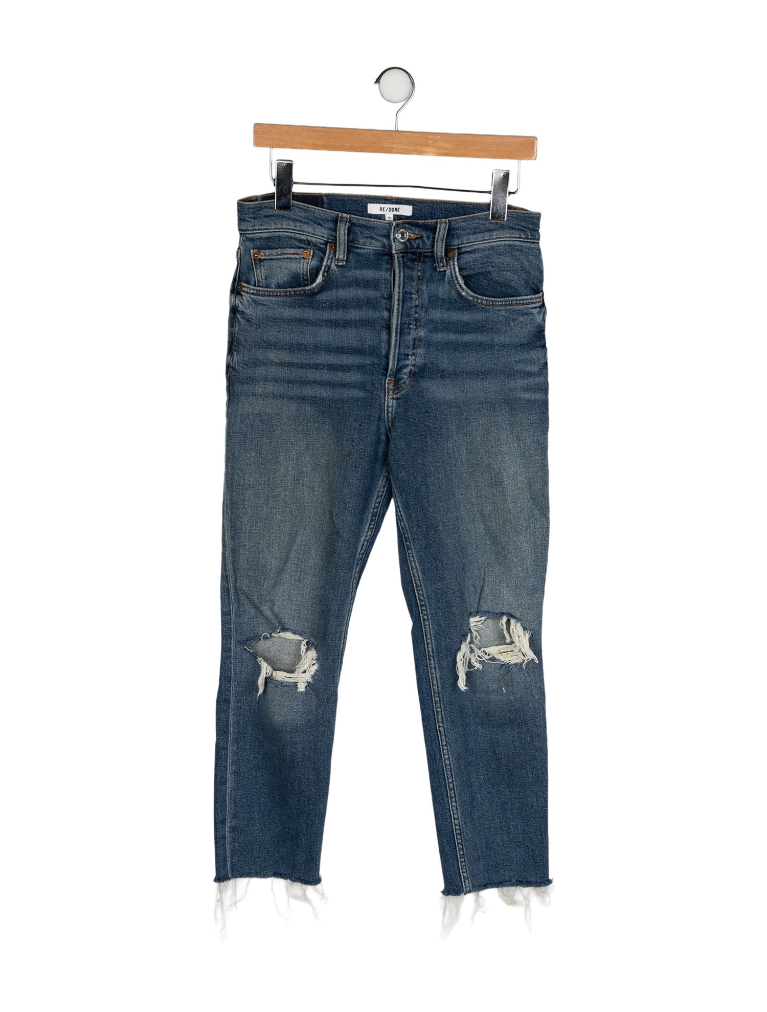 RE/DONE High-Rise Skinny Leg Jeans