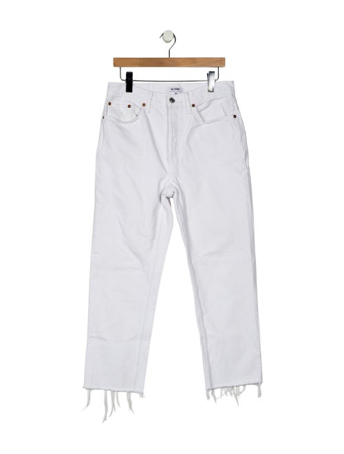 RE/DONE High-Rise Straight Leg Jeans