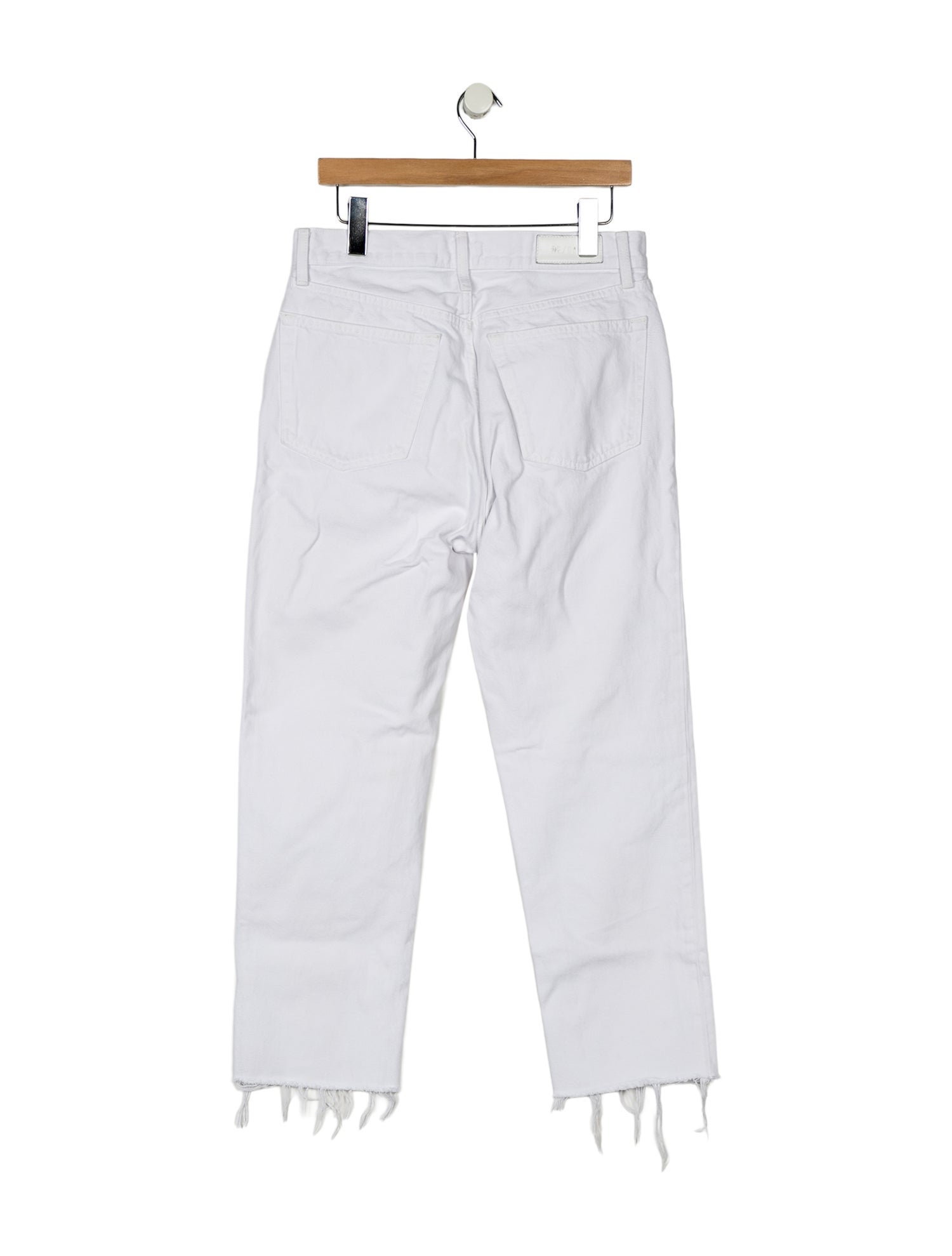 RE/DONE High-Rise Straight Leg Jeans