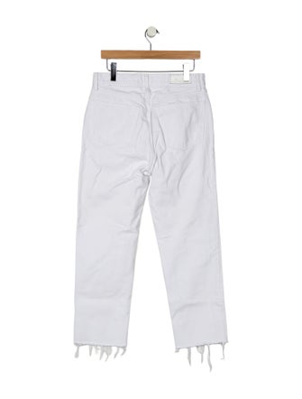RE/DONE High-Rise Straight Leg Jeans