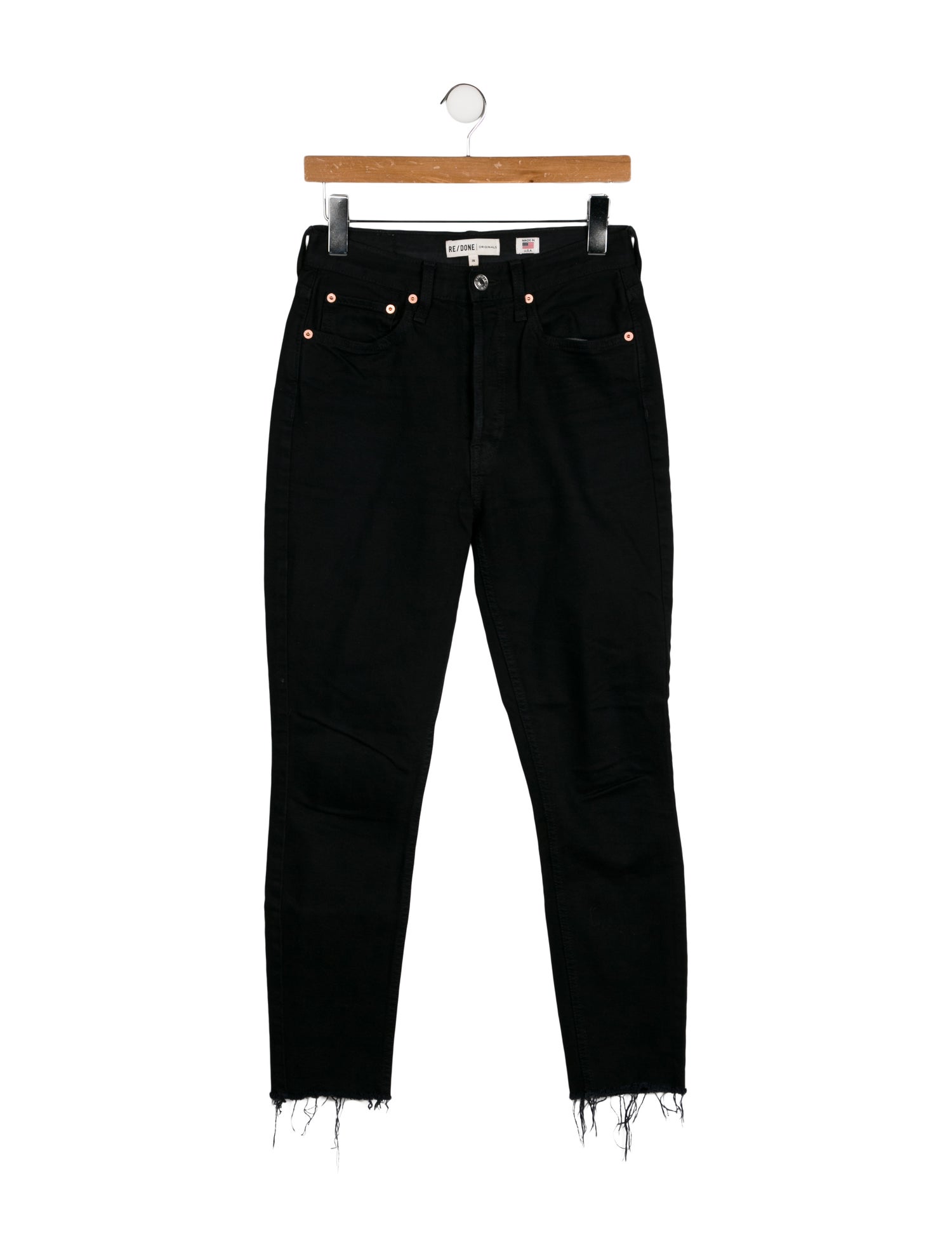 RE/DONE Mid-Rise Skinny Leg Jeans