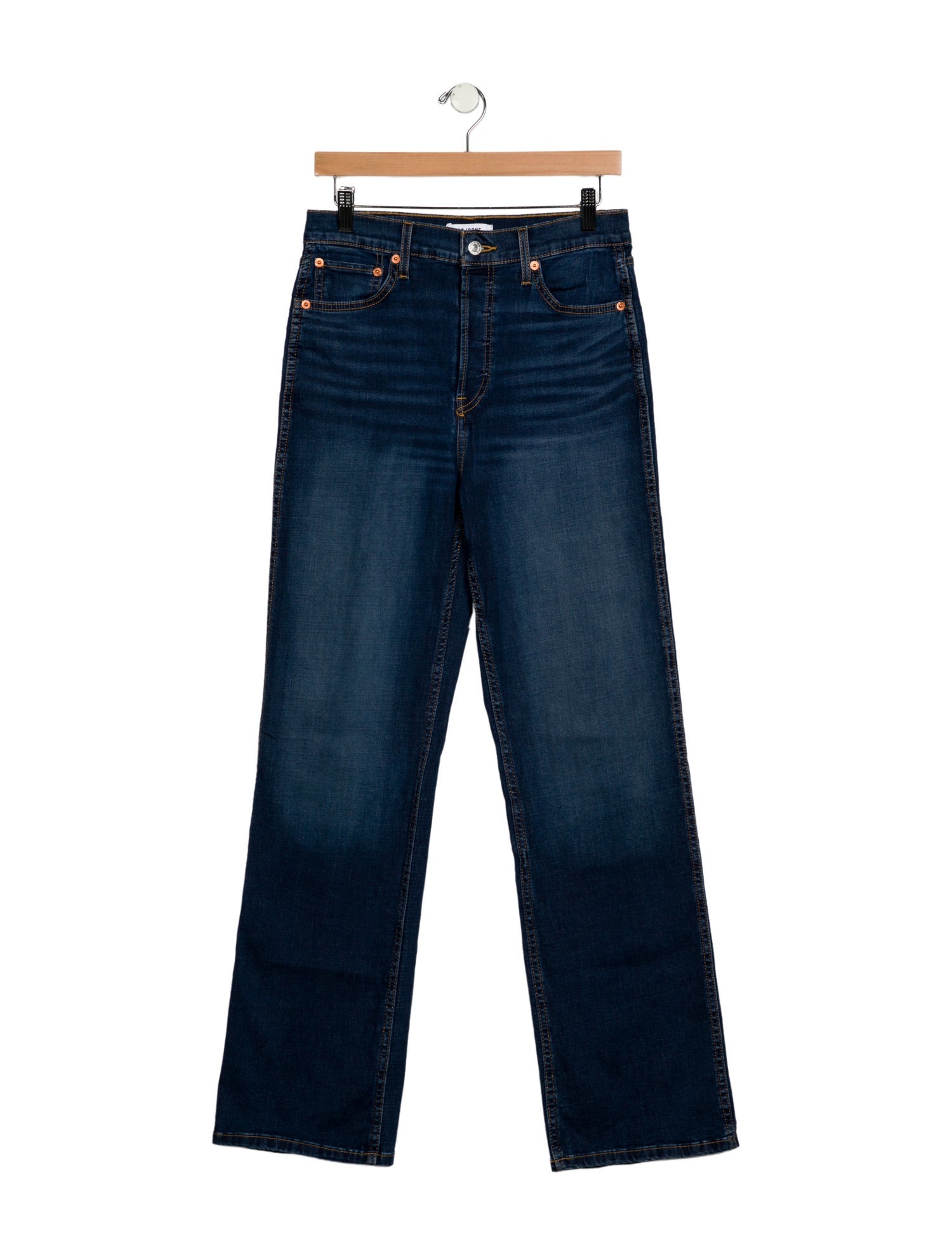 RE/DONE High-Rise Wide Leg Jeans