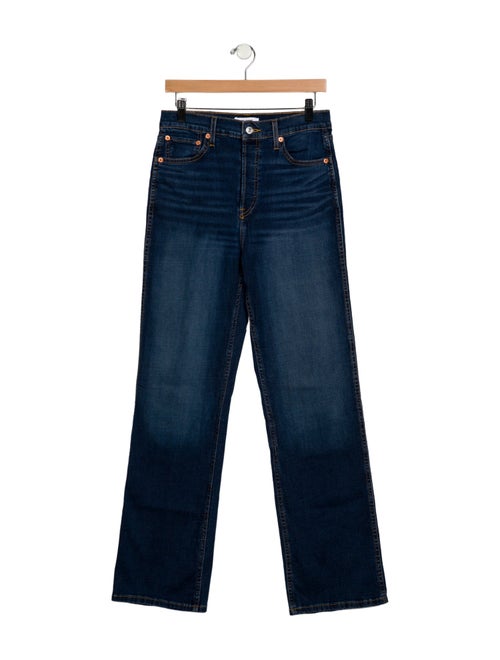 RE/DONE High-Rise Wide Leg Jeans