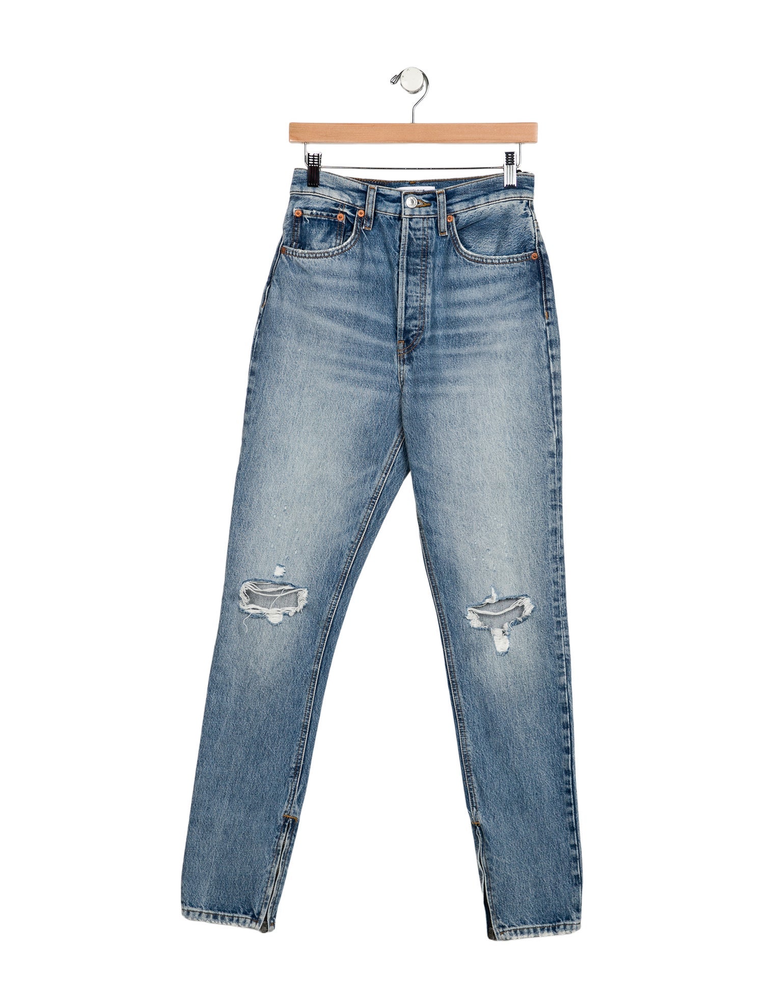 RE/DONE High-Rise Skinny Leg Jeans w/ Tags