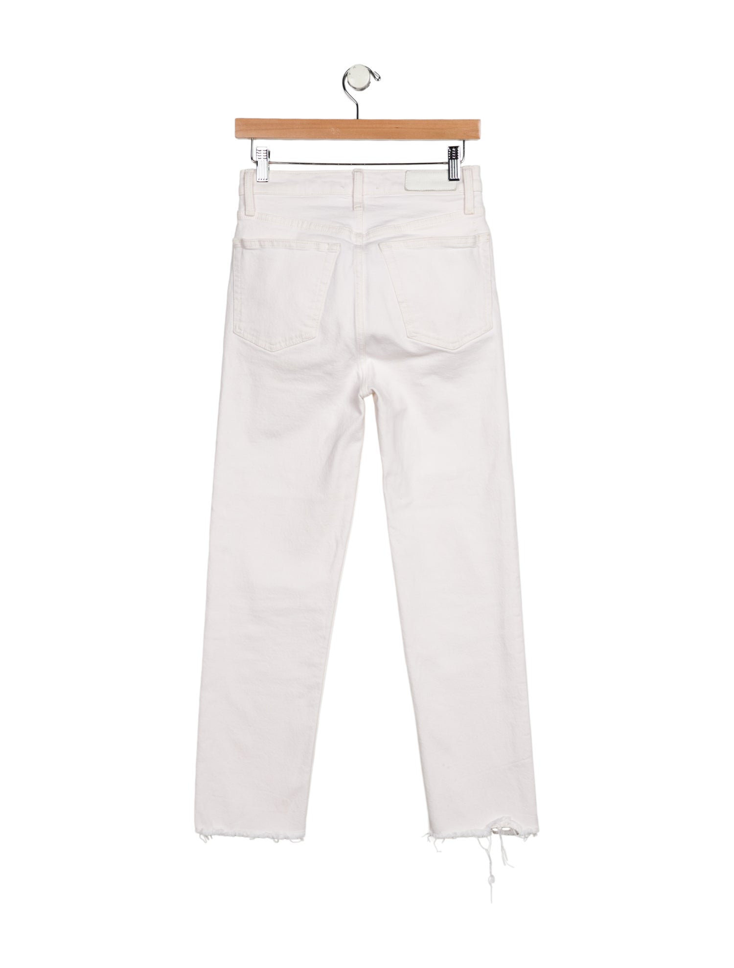 RE/DONE High-Rise Straight Leg Jeans