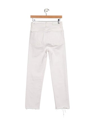RE/DONE High-Rise Straight Leg Jeans