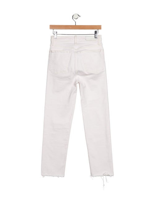 RE/DONE High-Rise Straight Leg Jeans