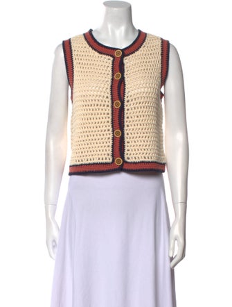 RE/DONE Printed Crew Neck Sweater