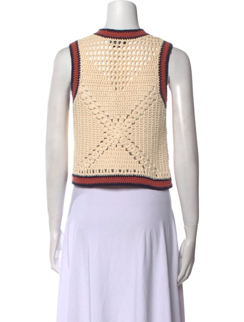 RE/DONE Printed Crew Neck Sweater