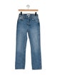 RE/DONE High-Rise Straight Leg Jeans
