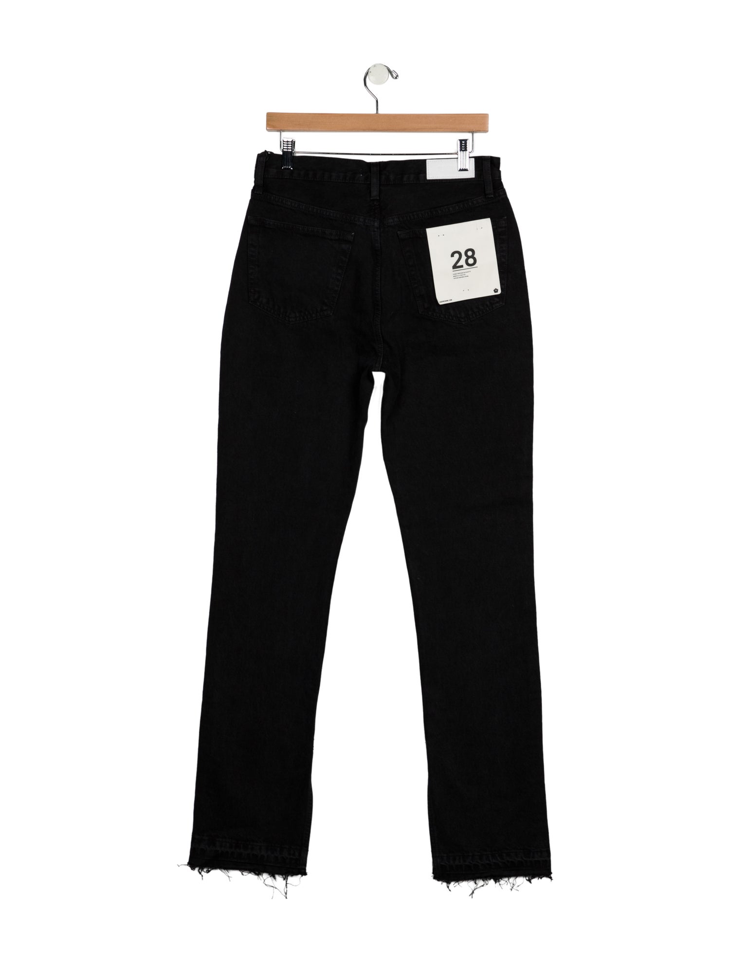 RE/DONE High-Rise Straight Leg Jeans